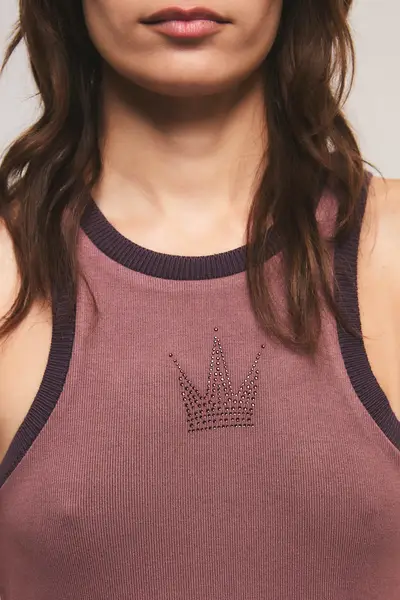 Musculosa Shiny Crown — imagen 2
