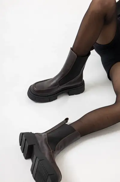 Borcegos Pit Marrones — imagen 2