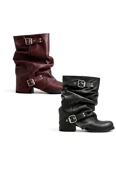 Botas Heidi Cuero — imagen 1