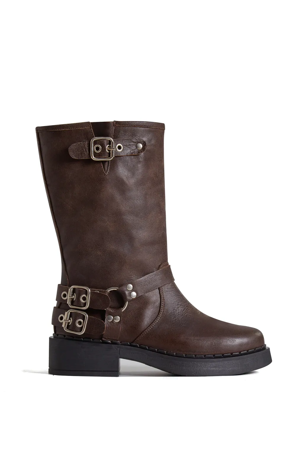 Borcego Artigas Chocolate Cuero