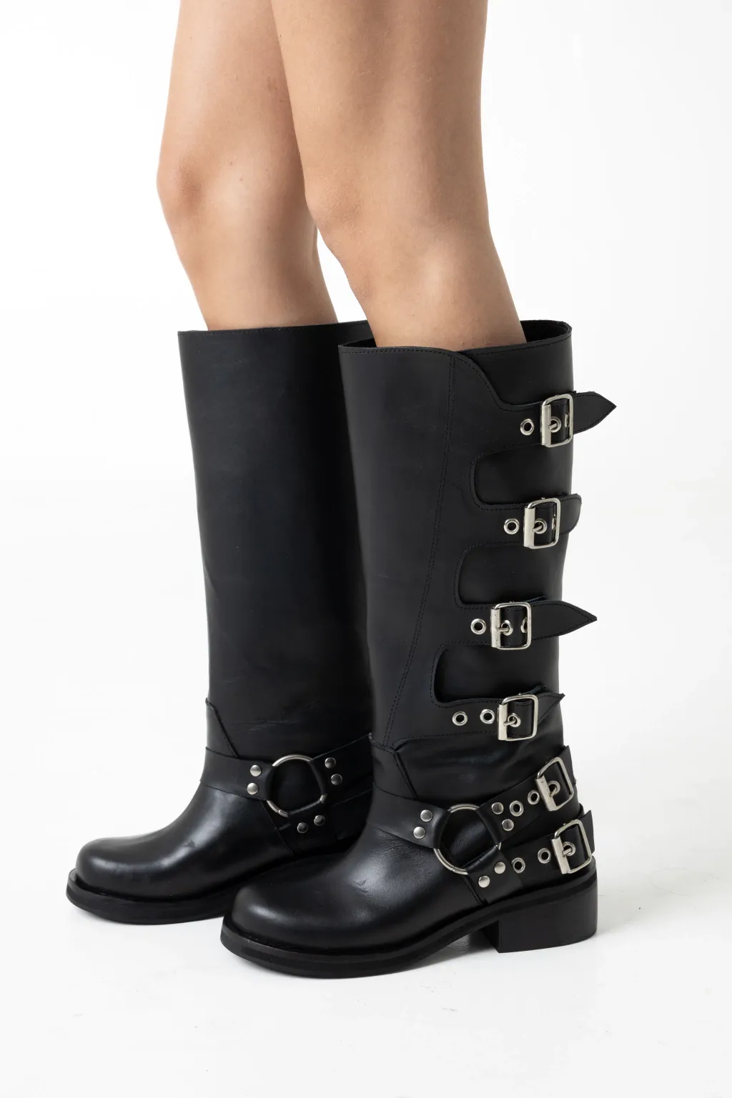 Botas Tati Full Black Cuero