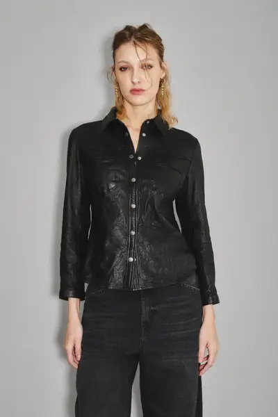 Camisa Bellota Cuero — imagen 3