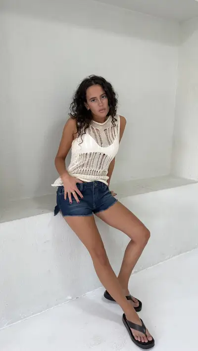 Short Cali // Azul — imagen 5