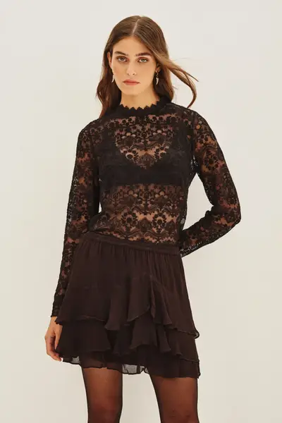 Falda Cheeta Plain — imagen 4