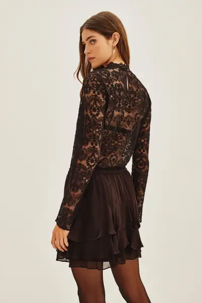 Falda Cheeta Plain — imagen 3