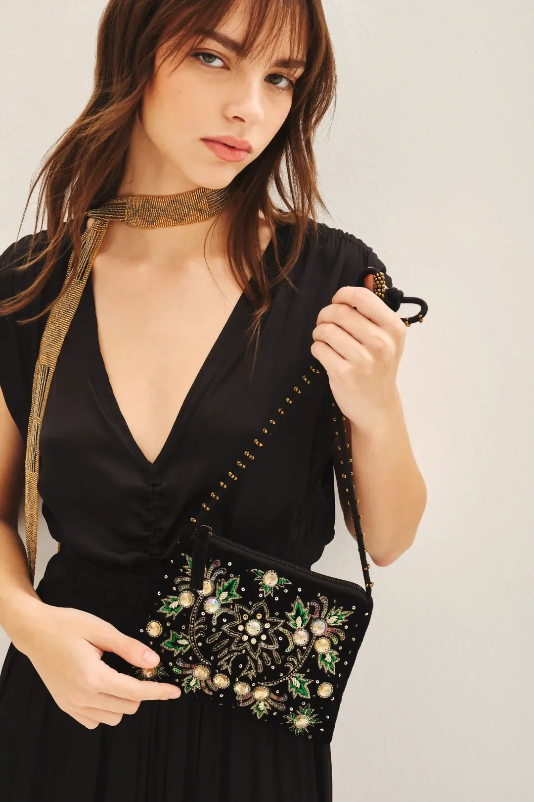 Cartera Eliza Flower