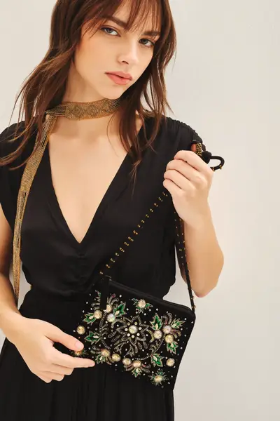 Cartera Eliza Flower — imagen 1