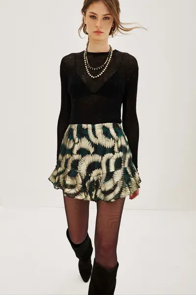 Falda Sienna Wild Lurex — imagen 1