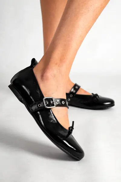 Chatas Ben Negras Cuero — imagen 7