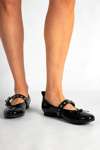 Chatas Ben Negras Cuero — imagen 6