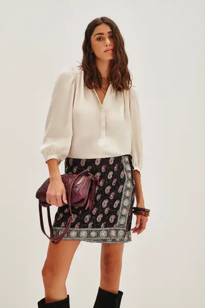 Falda Wrap Nilah — imagen 2