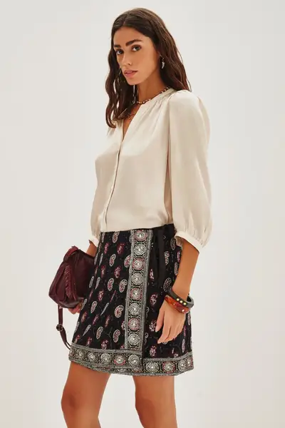 Falda Wrap Nilah — imagen 3