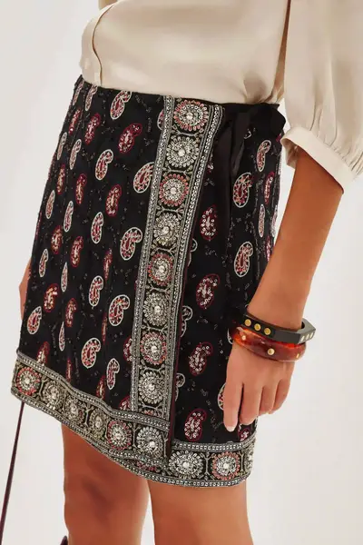 Falda Wrap Nilah — imagen 5