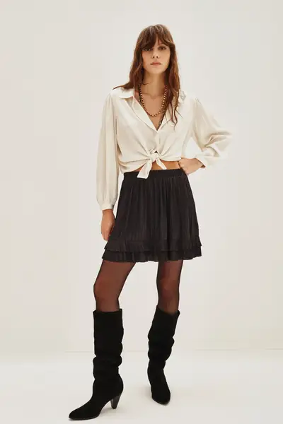 Falda Pleats Short — imagen 2