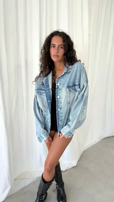 Campera Denim Blue — imagen 1