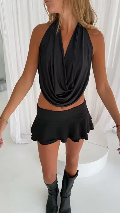 Top Jaz // Negro — imagen 8