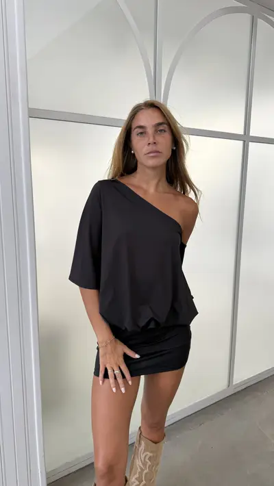 Vestido Aurora // Negro — imagen 5