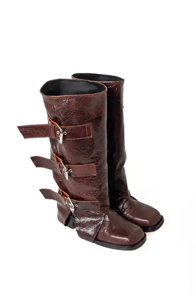 Botas New York Chocolate Cuero — imagen 7