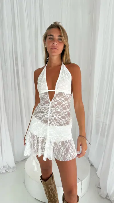 Vestido Gianna // Blanco — imagen 1