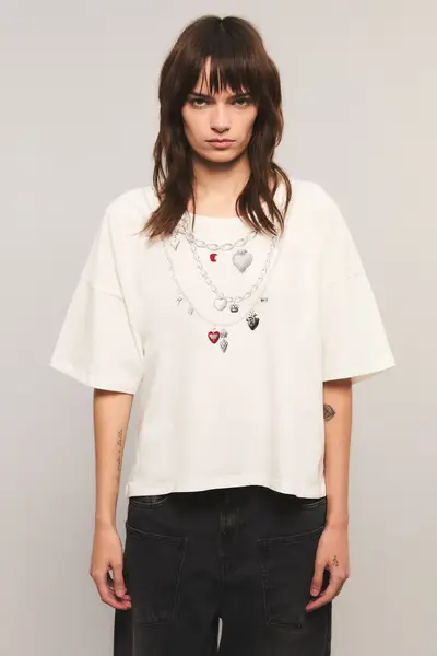 Remera Silver Charm — imagen 2