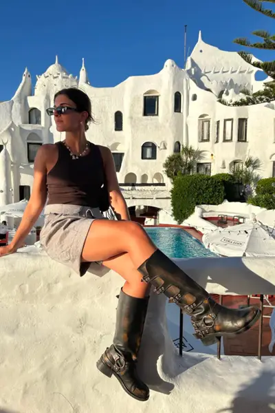 Botas Tati Marrones Cuero — imagen 6