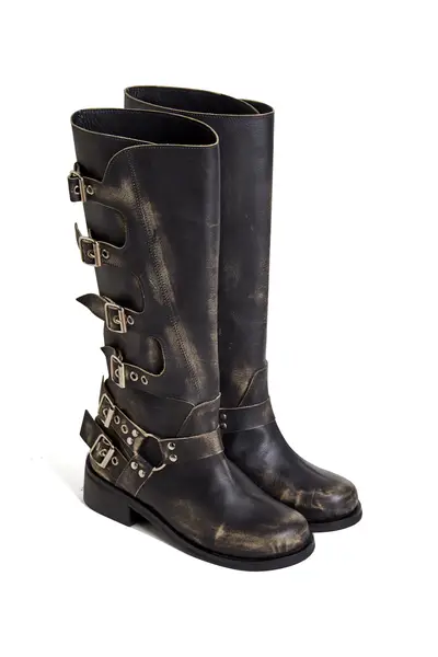 Botas Tati Negras Cuero — imagen 7