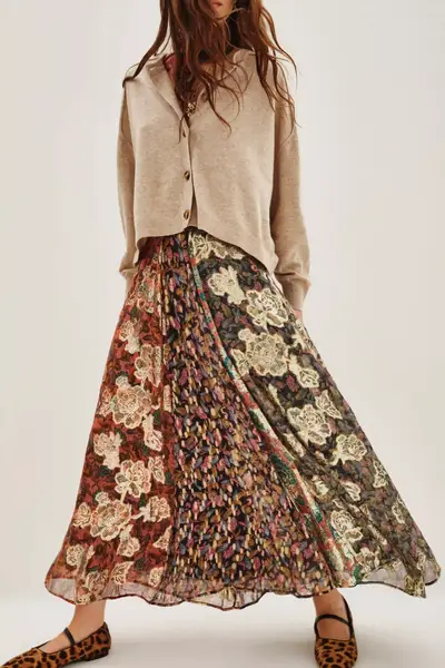 Falda Gitan Jacquard Mix — imagen 1